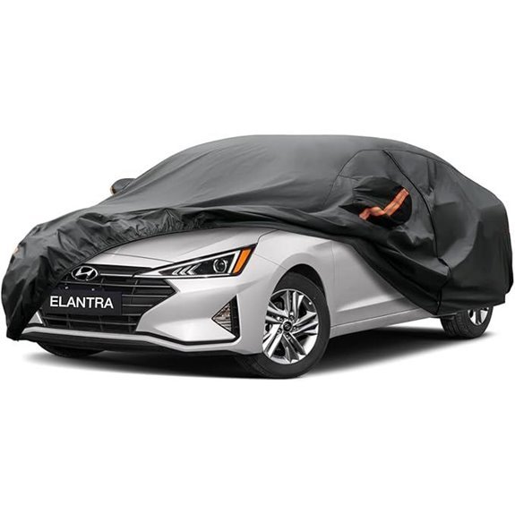 Kayme 7 Layers Waterproof Car Cover for Hyundai Elantra