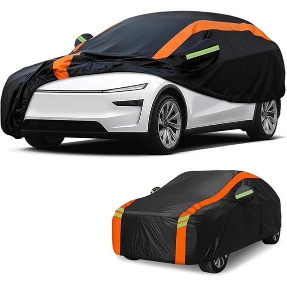 Multi-Layer Waterproof Car Cover for Tesla Model Y
