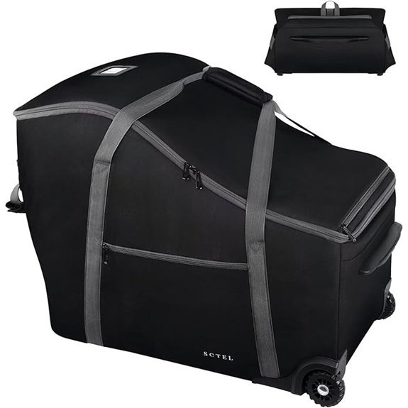 Infant Car Seat Travel Bag with Wheels