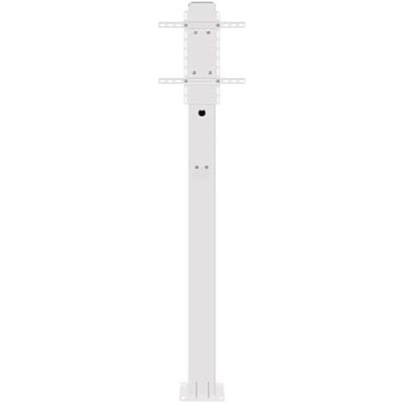 Outdoor EV Charging Station Stand (White)