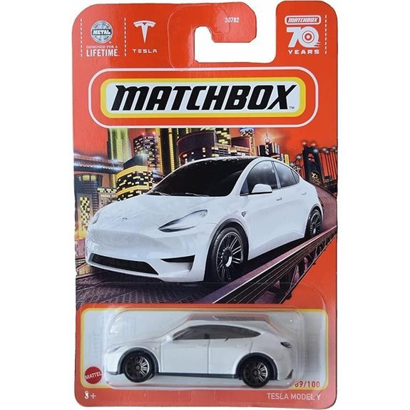 Matchbox Tesla Model Y 70 Years 89/100 [White]