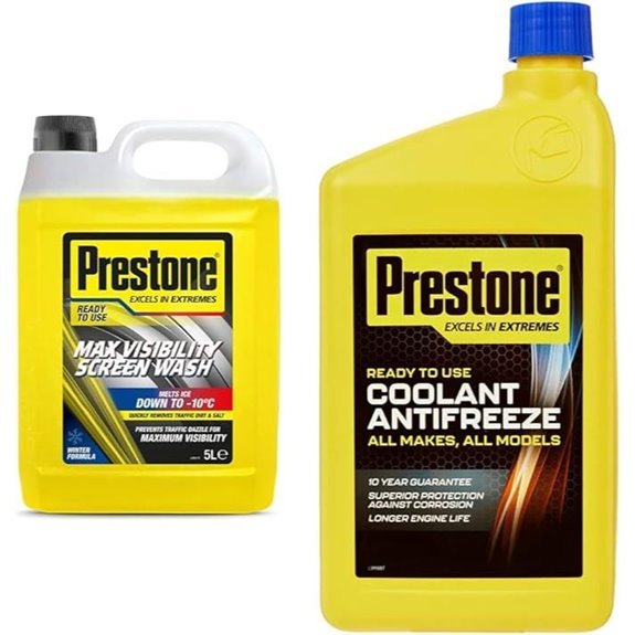 Prestone Winter Screenwash and Coolant/Antifreeze (5L)