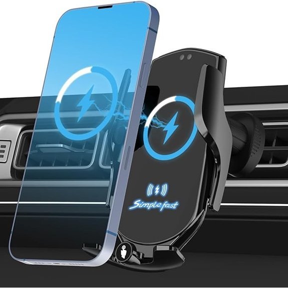 Wireless Car Charger and Phone Mount Holder