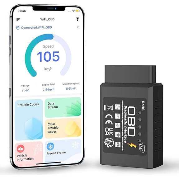iLC Wireless OBD2 Car Code Reader Scan Tool