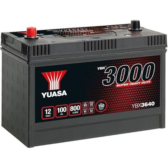 Yuasa YBX3640 Super Heavy Duty 12V Battery