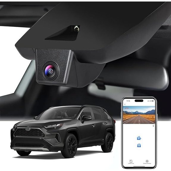 YuYue 4K Dash Cam for Toyota RAV4 2022-2024